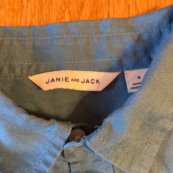 Kid's Janie & Jack Button Down Shirts - Picture 4 of 8